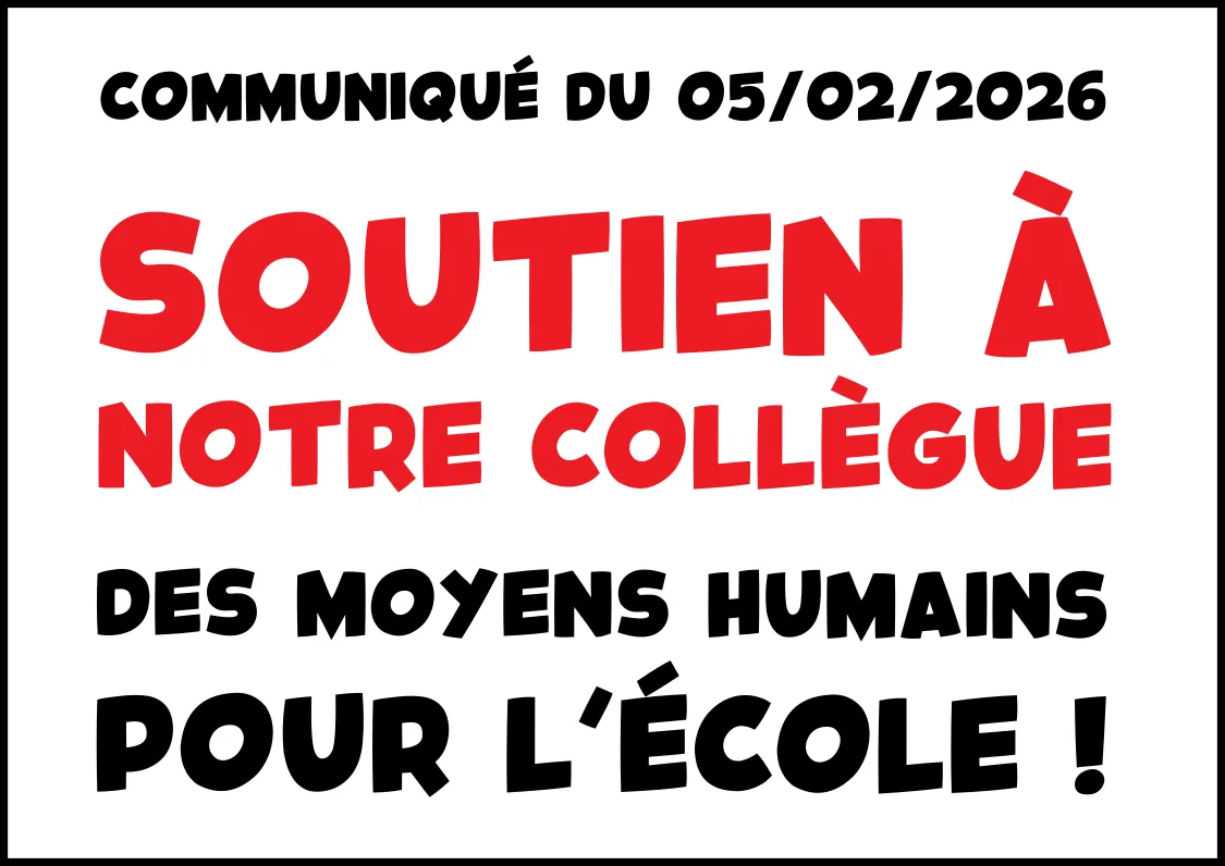 Des mesures de plus en plus autoritaires pour l’école: alerte!
